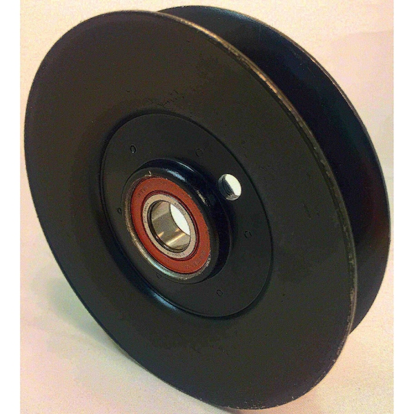 Terre Products Toro 1-603805 Exmark 1-603805 V-Groove Idler Pulley - 5'' Dia.- 17mm Bore - Steel 35506067 - main